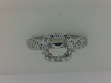 Engagement Ring"Center Diamond Not Included"