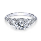 Engagement Ring"Center Diamond Not Included"