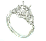Engagement Ring"Center Diamond Not Included"