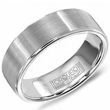 Precious Metal (No Stones) Wedding Bands  -  Men'