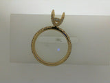 Engagement Ring"Center Diamond Not Included"