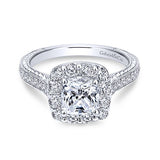 Engagement Ring"Center Diamond Not Included"