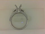 Engagement Ring"Center Diamond Not Included"