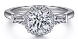 Engagement Ring"Center Diamond Not Included"