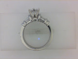 Engagement Ring"Center Diamond Not Included"