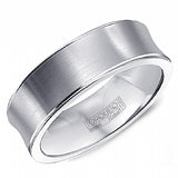 Precious Metal (No Stones) Wedding Bands  -  Men'