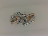 Diamond Semi-Mount Ring