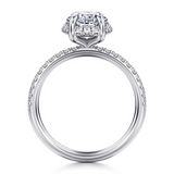 Engagement Ring"Center Diamond Not Included"