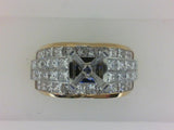 Engagement Ring"Center Diamond Not Included"
