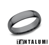Precious Metal (No Stones) Wedding Bands  -  Men'