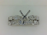 Engagement Ring"Center Diamond Not Included"