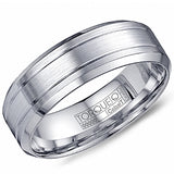 Precious Metal (No Stones) Wedding Bands  -  Men'