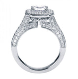 Engagement Ring"Center Diamond Not Included"