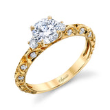 Diamond Semi-Mount Ring