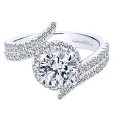 Engagement Ring"Center Diamond Not Included"