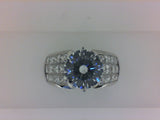 Engagement Ring"Center Diamond Not Included"