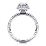 Engagement Ring"Center Diamond Not Included"