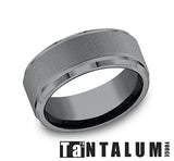 Precious Metal (No Stones) Wedding Bands  -  Men'