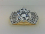 Engagement Ring"Center Diamond Not Included"