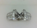 Engagement Ring"Center Diamond Not Included"