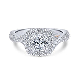 Engagement Ring"Center Diamond Not Included"