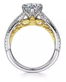 Engagement Ring"Center Diamond Not Included"