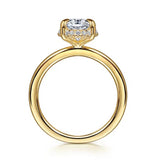 Engagement Ring"Center Diamond Not Included"