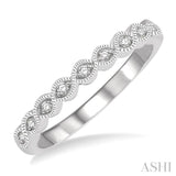 Light Weight Diamond Stackable Band