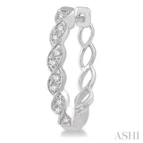 Diamond Hoop Fashion Earrings