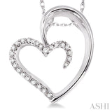 Heart Shape Diamond Fashion Pendant