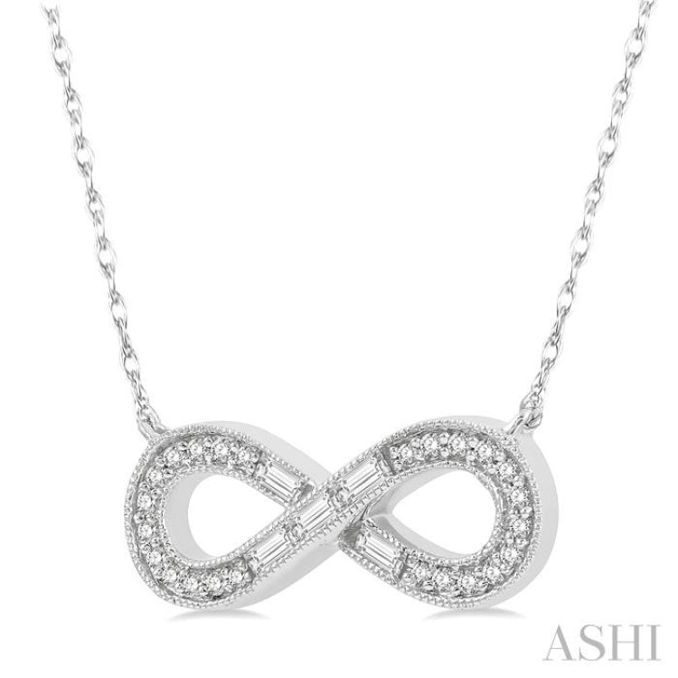 Infinity Diamond Necklaces PD36140-1YD – Beeghly & Co.