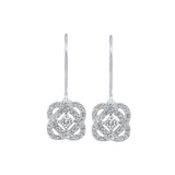 14KT WHITE GOLD DIAMOND (1CTW) EARRING