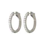 14KT WHITE GOLD DIAMOND (1/4CTW) EARRING