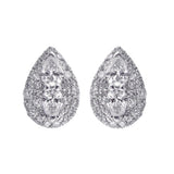 SILVER DIAMOND (1/4CTW) EARRING