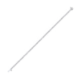 14KT WHITE GOLD DIAMOND (5CTW) BRACELET