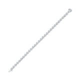 14KT WHITE GOLD DIAMOND (10CTW) BRACELET