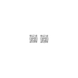 14KT WHITE GOLD DIAMOND (1/10 CTW) EARRING
