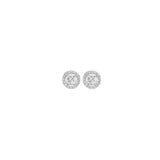 14KT WHITE GOLD DIAMOND (1/6CTW) EARRING