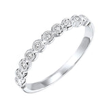 10KT WHITE GOLD DIAMOND (1/10 CTW) RING