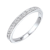 10KT WHITE GOLD DIAMOND(1/8CTW) RING
