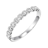 14KT WHITE GOLD DIAMOND(1/8CTW) RING