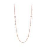 14KT ROSE GOLD DIAMOND (1 1/2CTW) NECKLACE