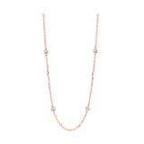 14KT ROSE GOLD DIAMOND (2CTW) NECKLACE