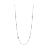 14KT WHITE GOLD DIAMOND (2CTW) NECKLACE
