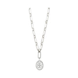 14KT WHITE GOLD DIAMOND (1/2CTW) NECKLACE