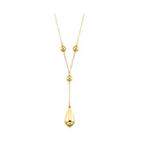 14KT YELLOW GOLD NECKLACE