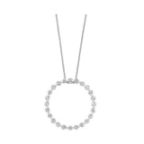 14KT WHITE GOLD DIAMOND (1CTW) PENDANT