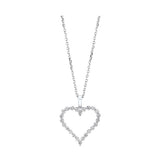 14KT WHITE GOLD DIAMOND (1/4CTW) PENDANT