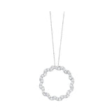 14KT WHITE GOLD DIAMOND (1/4CTW) PENDANT