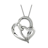 SILVER DIAMOND (1/20 CTW) PENDANT